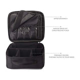 Travel Makeup Bag Drawstring Waterproof Train Case Accessor