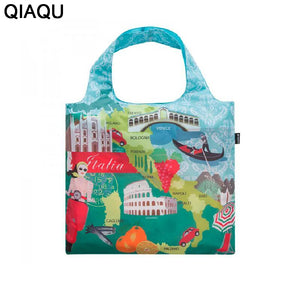 Famous Cities Attractions Portable Travel Bag