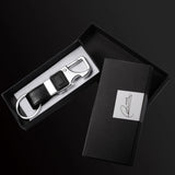Men Leather Key Chain Car Key Ring LED Bottle Opener Multifunctional Tool Y16