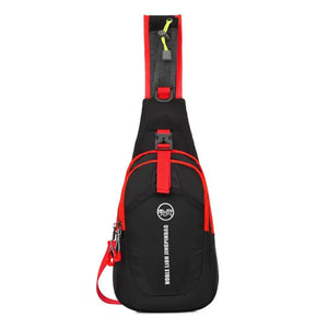 Men Women Bag Loves' Crossbody Bag Leisure Waterproof Chest Waist Pack