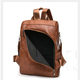 QiaoSanSan Retro Female Single-shoulder Messenger Bag Three-purpose Bag