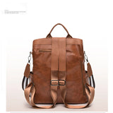 QiaoSanSan Retro Female Single-shoulder Messenger Bag Three-purpose Bag