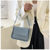 Qiaoduo Women Shoulder Bag Soft PU Leather Underarm Bags