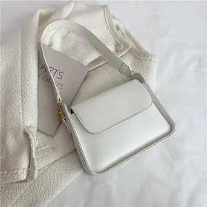 Qiaoduo Women Shoulder Bag Soft PU Leather Underarm Bags