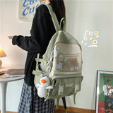 Qiaoduo Girls Backpack Women Large Capacity School Bags for Teens Female