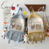 Qiaoduo Girls Backpack Women Large Capacity School Bags for Teens Female