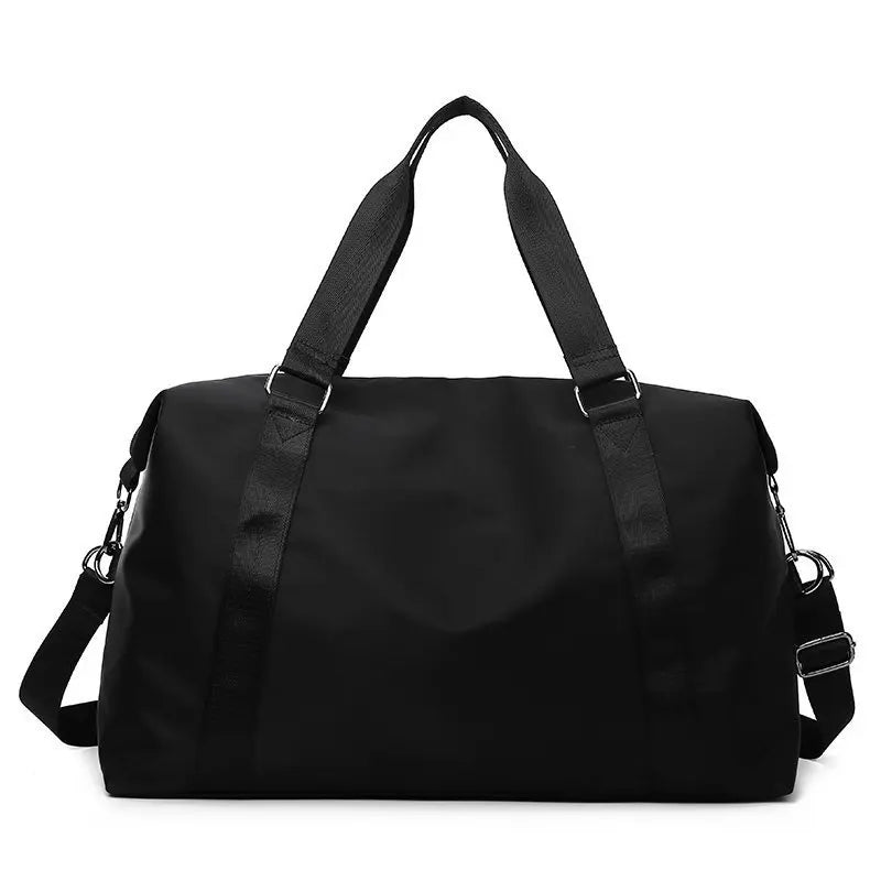 Qiaoduo Large Travel Bag Women Cabin Tote Bag Handbag Nylon Waterproof Shoulder