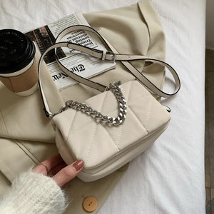 Qiaoduo Mini Shoulder Bag Nylon Crossbody Satchel Chain Clutches