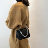 Qiaoduo Mini Shoulder Bag Nylon Crossbody Satchel Chain Clutches