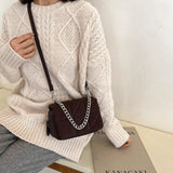 Qiaoduo Mini Shoulder Bag Nylon Crossbody Satchel Chain Clutches