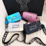 Qiaoduo Mini Women Laser Crossbody Bag PVC Jelly Small Shoulder Bag