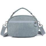 Qiaoduo Small Canvas Shoulder Bag Multi-compartment Portable Mom Phone Bag