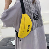 Qiaoduo Waist Bag Fanny Pack Women Belt Bags girl Chest Packs Banana Bags