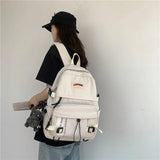 Qiaoduo Waterproof Nylon Women Backpack for Teenage Girl