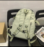 Qiaoduo Waterproof Nylon Women Backpack for Teenage Girl