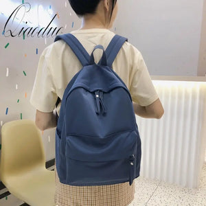 Qiaoduo Women Backpack Anti Theft Laptop Shoulder Bags Teen Girl School bag