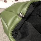 Qiaoduo Women Dumplings Shoulder Bag Retro Cloud Female Crossbody Shoulder Bag