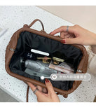 Qiaoduo Women Dumplings Handbag Retro Cloud Female Crossbody Shoulder Bag