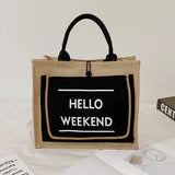Qiaoduo Women Beach Bag Tassel Shoulder Large Capacity Lady Handbag