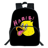 Quackity Backpack Boy Girl School Bags Teen Travel Bag Students Casual Rucksack