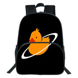 Quackity Backpack Boy Girl School Bags Teen Travel Bag Students Casual Rucksack