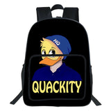 Quackity Backpack Children Bag Teen School Bags Student Bookbag