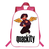 Quackity Backpack School Bag Teenager Girls Boys Travel Bookbag