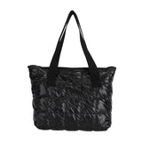 Lattice Pattern Shoulder Bag Women Handbag Large Capacity Tote