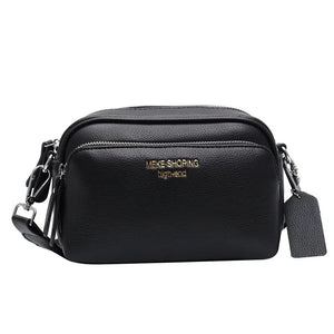 Small Square Bag Wide Straps Women Shoulder Bag Casual Solid Lady Messenger Bag