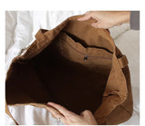 Canvas Handbag Foldable High Capacity Women's Handbags Shoulder Bags