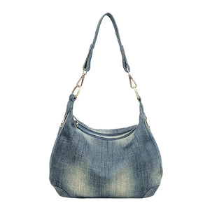 Canvas Ladies Travel Bags Casual Denim Crossbody Bag
