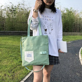 Canvas Shoulder Bags Casual Large Size Travel Bags Women Messenger Bag