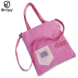 Canvas Shoulder Bags Casual Large Size Travel Bags Women Messenger Bag