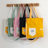 Canvas Shoulder Bags Casual Large Size Travel Bags Women Messenger Bag
