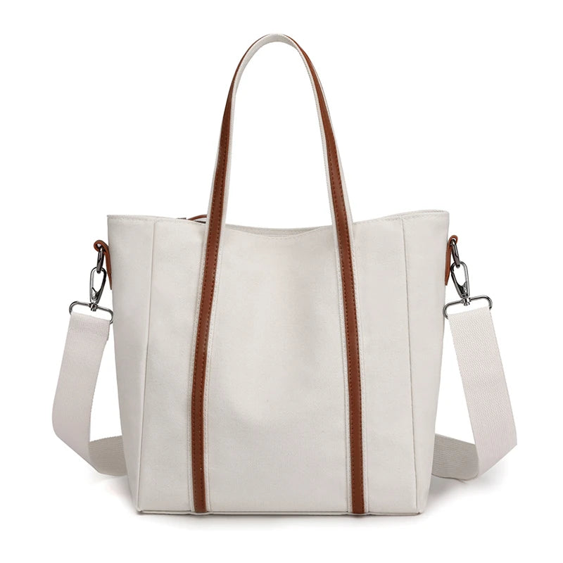 Casual Canvas Shoulder Bags Women Vintage Crossbody Messenger Bags