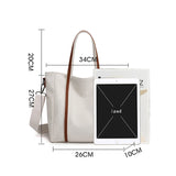 Casual Canvas Shoulder Bags Women Vintage Crossbody Messenger Bags