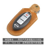 Cow Leather Key Chain for Car Keys Wallet Keys Pouch
