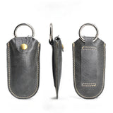 Cow Leather Key Chain for Car Keys Wallet Keys Pouch