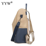 Anti-theft Leather Backpack for School and Travel