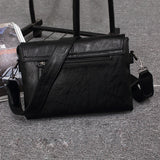 Leather Men Classical Messenger Bags Casual Business Shoulder Handbags for man