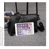 Leather Men Classical Messenger Bags Casual Business Shoulder Handbags for man