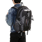 Waterproof Nylon Travel Backpack for Men