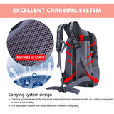 Nylon Waterproof Travel Backpack Men Climbing Hiking Outdoor School Bag