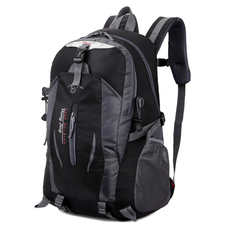 Nylon Waterproof Travel Backpack Men Climbing Hiking Bag