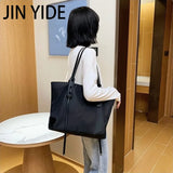 Oxford Cloth Shoulder Bag For Women Large Capacity Travel Tote Bag