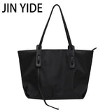 Oxford Cloth Shoulder Bag For Women Large Capacity Travel Tote Bag