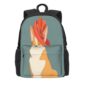 Queen Corgi Backpacks Men's & Women's Bag