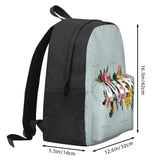 Vintage Queer Roses Backpack for Men and Women