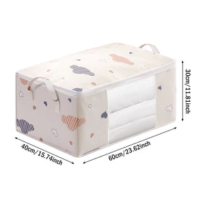 Quilt Clothes Storage Bag Big Capacity Blanket Organizer