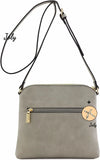 Quilted Crossbody Bag with Tassel